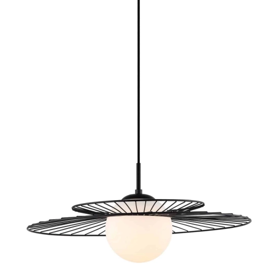 Lampa wisząca SARAH MDM-4000/1 BK Italux ------- Italux - zdjęcie 3